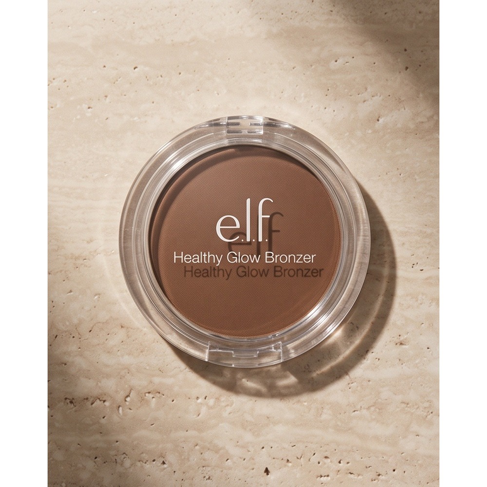 ELF Healthy Glow Bronzer Matte Bronze 2404 Face Makeup Powder NEW